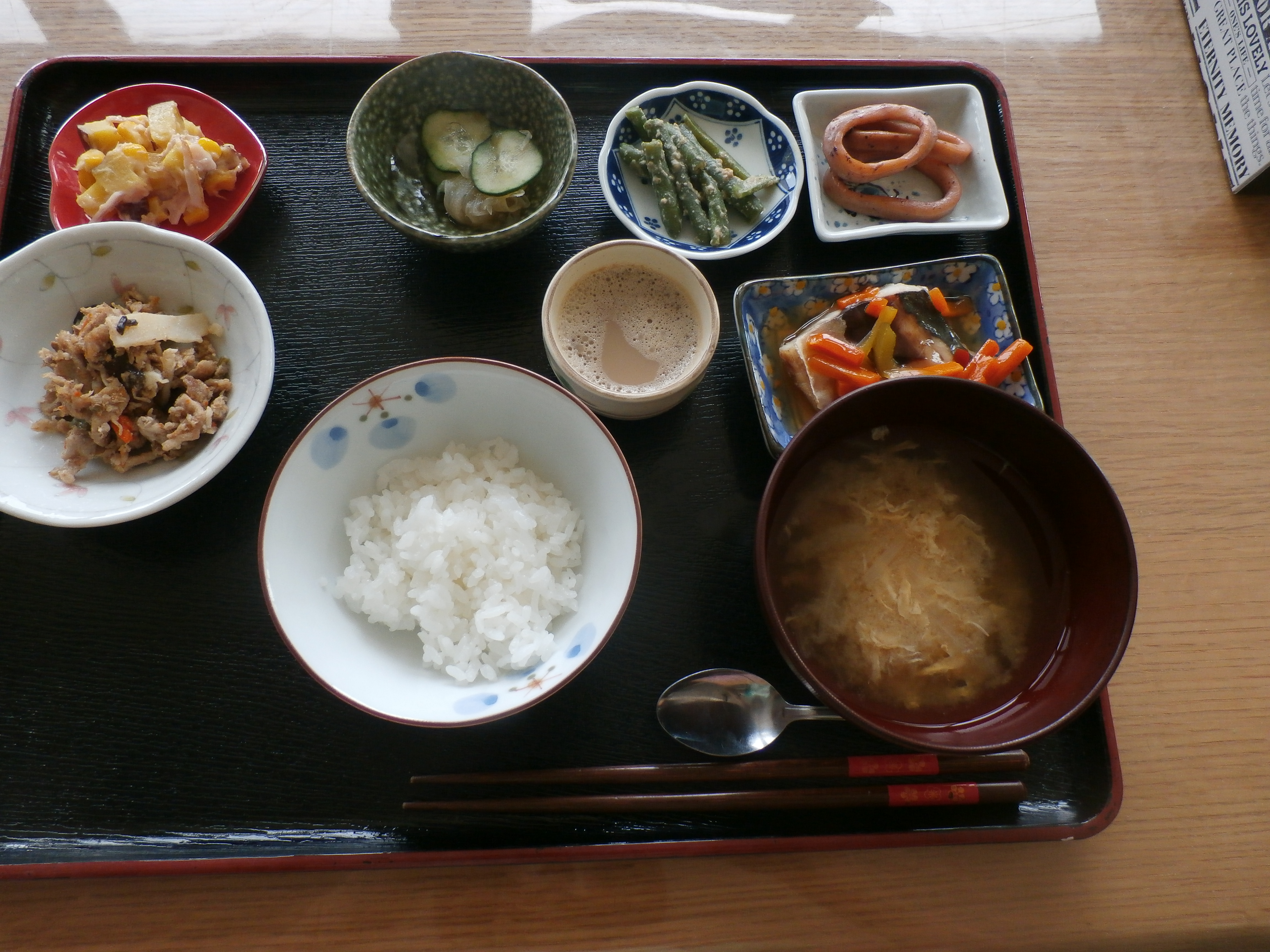 7月10日(月)お食事 7月10日(月)お食事