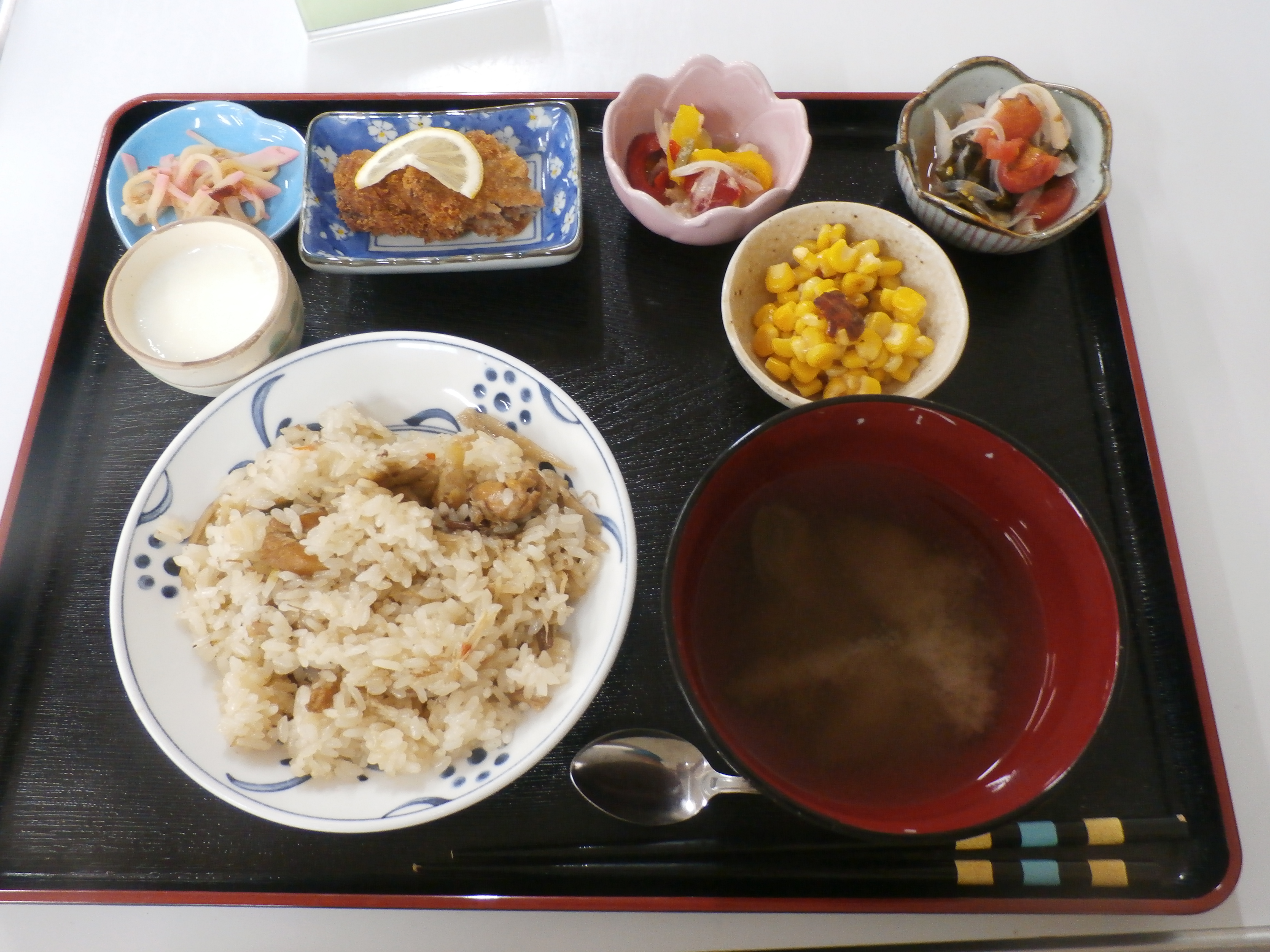 10月13日(金)お食事 10月13日(金)お食事